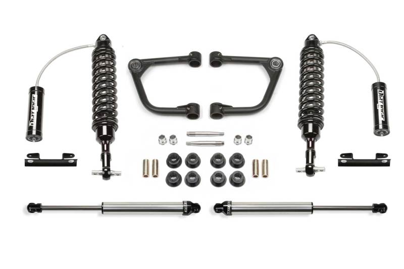 Fabtech 2" Upper Control  Arm System w/ Front Dirt  Logic 2.5 Resi Coilovers K7043DL Photo - Primary