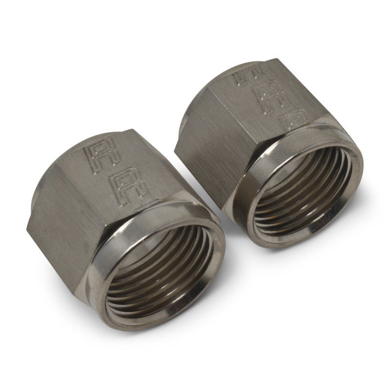 Russell Performance -4 AN Tube Nuts 1/4in dia. (Endura) (6 pcs.) 660561 660561 Photo - out of package
