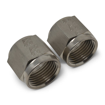 Russell Performance -4 AN Tube Nuts 1/4in dia. (Endura) (6 pcs.) 660561 660561 Photo - out of package