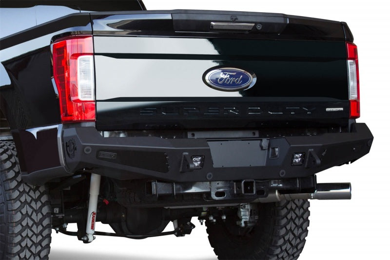 Addictive Desert Designs 17-18 Ford F-250 HoneyBadger Rear Bumper w/ BackUp Sensors R167301280103 Photo - Primary