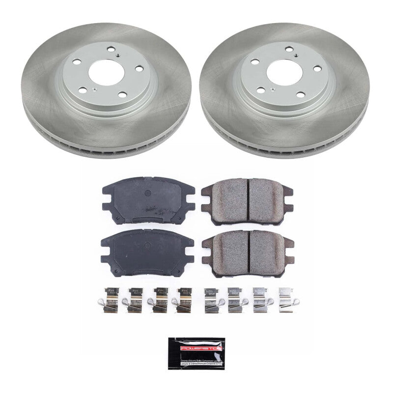 PowerStop Power Stop 02-03 Lexus RX300 Front Semi-Coated Rotor Kit SC1146 SC1146 Photo - Primary