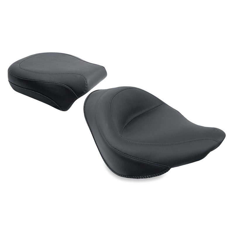 Mustang Motorcycle Mustang 06-17 Harley Softail Wide Tire (200mm) Wide Touring Solo Seat - Black 76248 76248 User 1