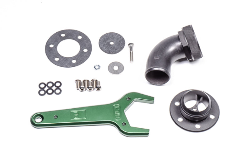 Radium Remote Mount Fill Neck - 24AN Elbow - 1.5in Barb 20-0547 20-0547 Photo - Primary
