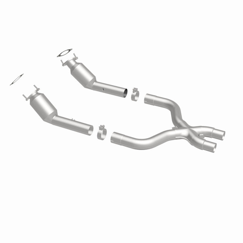MagnaFlow Ford Mustang Standard Grade Federal / EPA Compliant Direct-Fit Catalytic Converter 16399 360 Degree Image Set