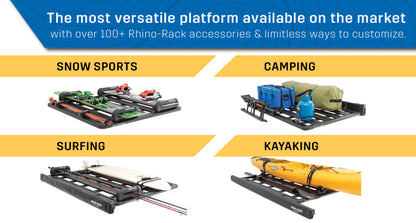 Rhino-Rack Rhino Rack Pioneer Platform Unassembled with 2500 Leg Kit ROLF2 ROLF2 Photo - Primary