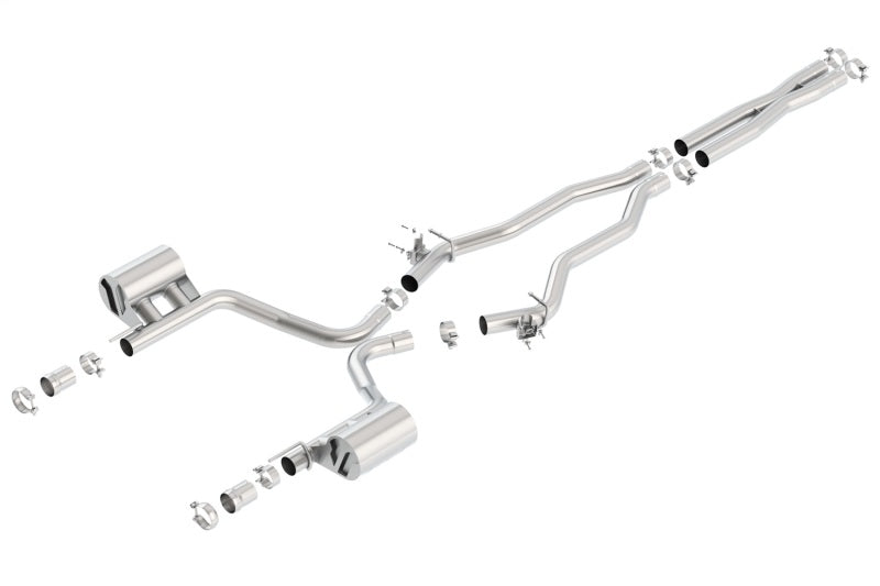 Borla 2015-2016 Charger SRT 392 / Scat Pack 6.4L Atak Catback Exhaust Single Split Rear Exit 140675 140675 Photo - Primary