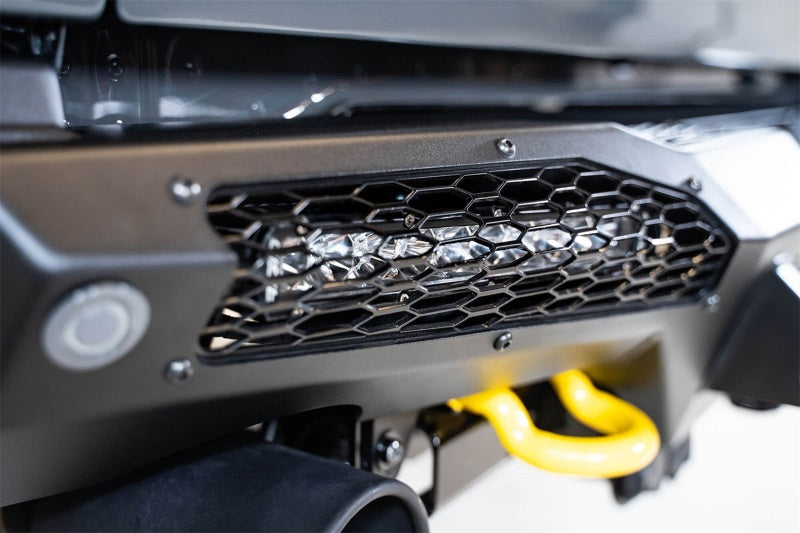 Addictive Desert Designs 21-22 Ford Raptor HoneyBadger Rear Bumper R210151430103 R210151430103 Photo - Mounted