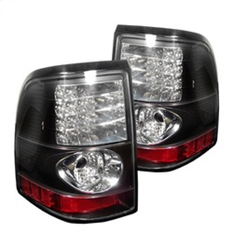Spyder Ford Explorer 4Dr (Except Sport Trac)02-05 LED Tail Lights Black ALT-YD-FEXP02-LED-BK 5002952 5002952 Photo - Primary