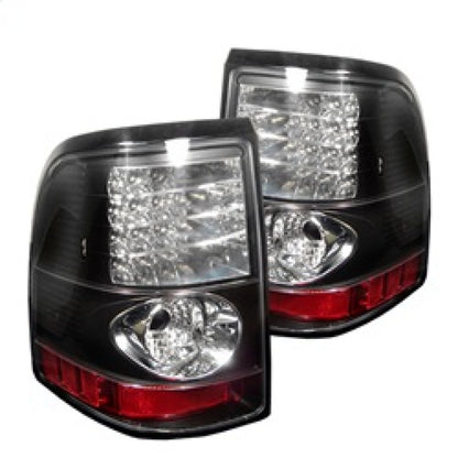 Spyder Ford Explorer 4Dr (Except Sport Trac)02-05 LED Tail Lights Black ALT-YD-FEXP02-LED-BK 5002952 5002952 Photo - Primary