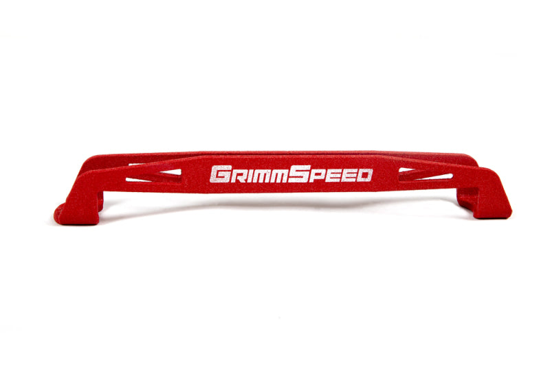GrimmSpeed 08-18 Subaru WRX/STI Lightweight Battery Tie Down - Red 121033 121033 User 1