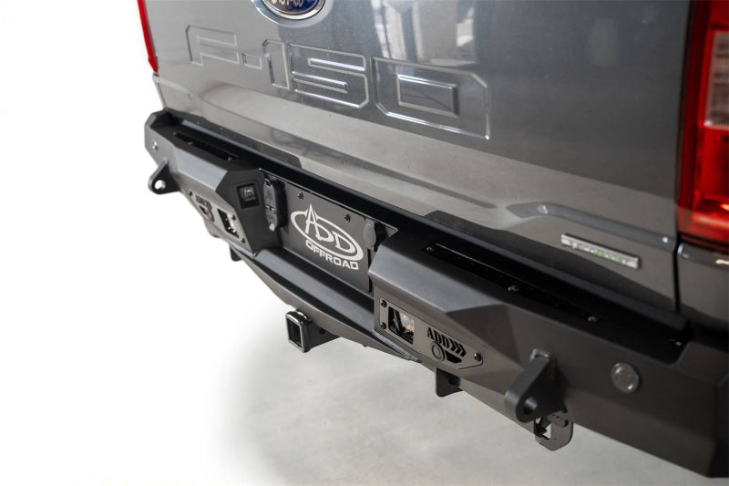 Addictive Desert Designs 2024+ Ford F-150 Stealth Fighter Rear Bumper R1901231280103 R1901231280103 Photo - Mounted