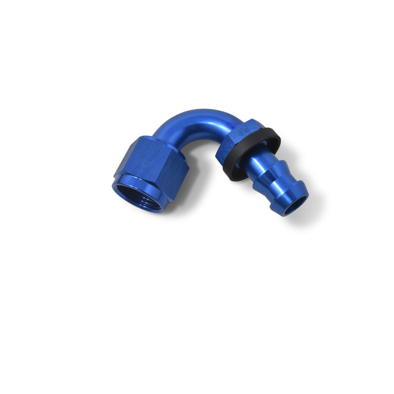 Russell Performance -8 AN Twist-Lok 120 Degree Hose End (3/4in Radius) 626010 626010 Photo - out of package