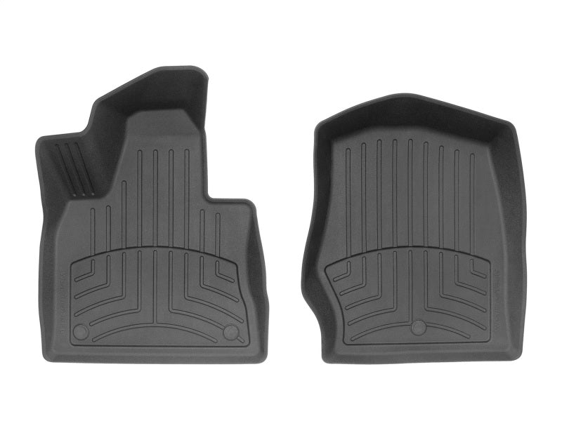 WeatherTech 2020 Ford Explorer Front Floorliner HP - Black 4415751IM 4415751IM Photo - Primary