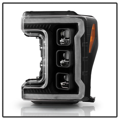 Spyder Ford F-250/F-350/F450 17-18 Full LED Headlights Chrome PRO-YD-FS17HALAP-SEQ-BK 5087430 5087430 Photo - Unmounted