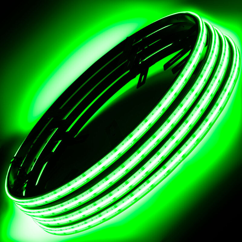 ORACLE Lighting LED Illuminated Wheel Rings 16.5in PLASMA ColorSHIFT w/BC2 Bluetooth Controller 4238-BC2 4238-BC2 Photo - Unmounted
