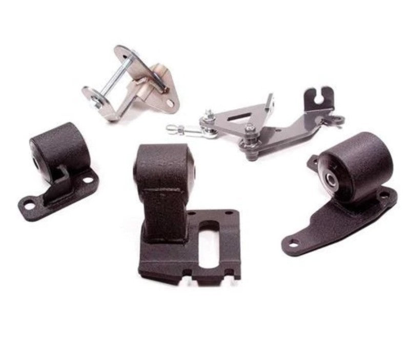 Innovative 90-93 Integra H-Series Black Steel Mounts 60A Bushings 29354-60A