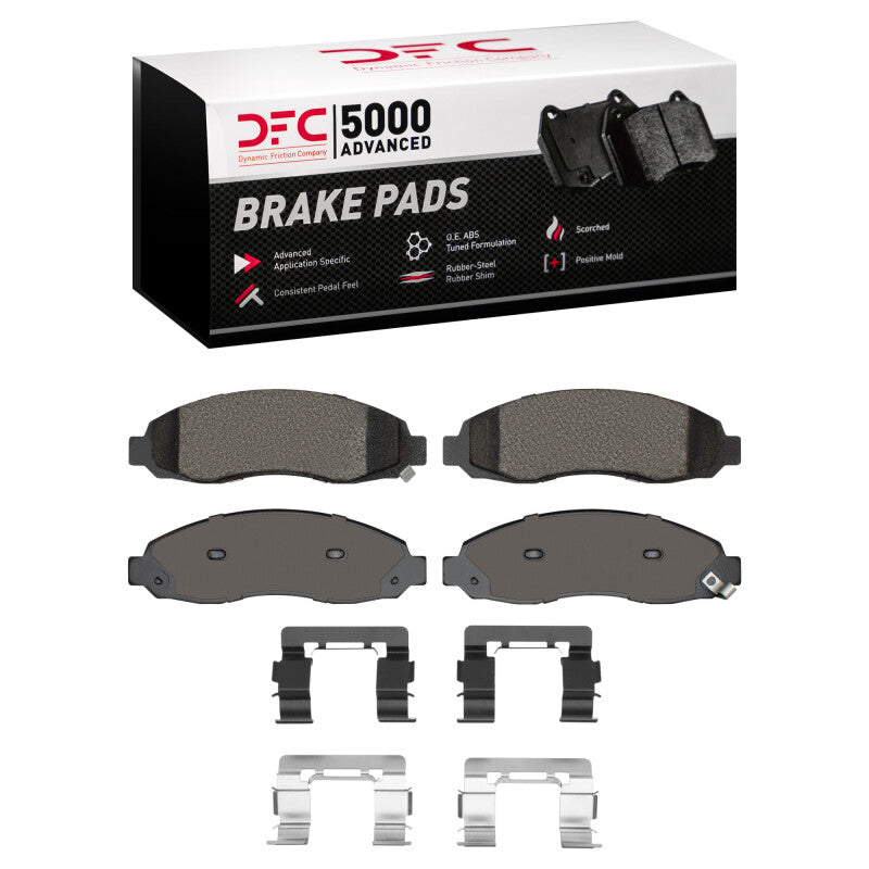 DFC DFC 5000 Advanced Semi Met Brake Pads Brakes, Rotors & Pads Brake Pads - OE main image
