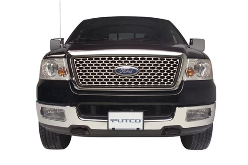 Putco 99-04 Ford SuperDuty Grille & Side Vents (Oval Pattern) Designer FX Grilles 64412 64412 Photo - Primary