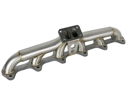 aFe Twisted Steel Header Turbo Manifold (T3) Dodge Diesel Trucks 98.5-02 L 48-32020 Photo - Unmounted