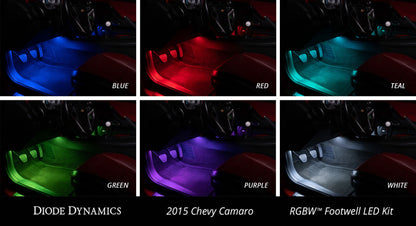 Diode Dynamics RGBW Footwell Strip Kit 2pc Multicolor DD0438 DD0438 User 4