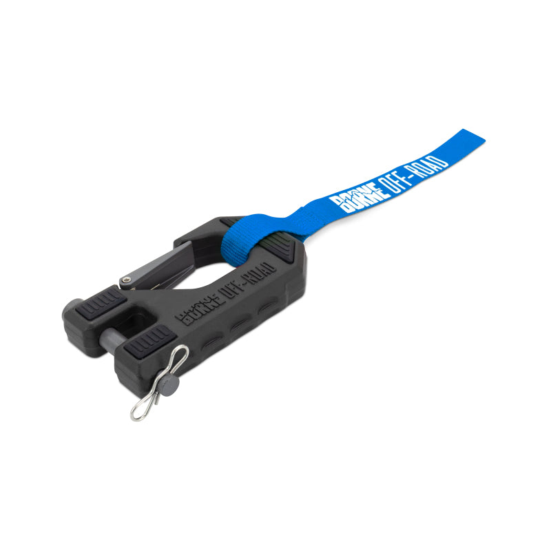Borne Off-Road Winch Hook - 3/8in Rope - Hand Strap - Blue BNWN-SR-38-85KBL BNWN-SR-38-85KBL Photo - Primary