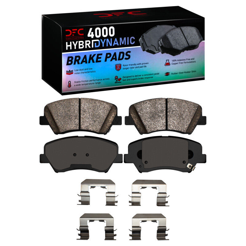 DFC DFC 4000 HybriDynamic Brake Pads Brakes, Rotors & Pads Brake Pads - OE main image