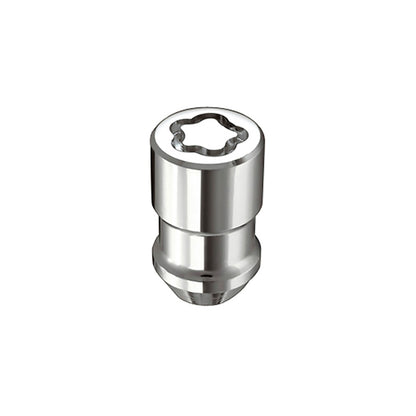 McGard Wheel Lock Nut Set - 4pk. (Cone Seat) 1/2-20 / 3/4 & 13/16 Dual Hex / 1.66in. Length - Chrome 24198 24198 Photo - Primary