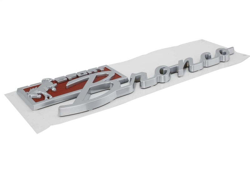 Ford Racing Bronco Sport Script Fender Badge Kit M-1447-BSPRT M-1447-BSPRT Photo - Unmounted