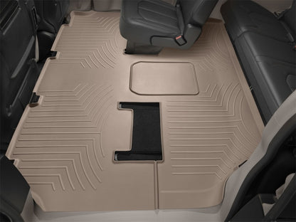 WeatherTech 07-15 Maserati Gran Turismo Coupe Rear FloorLiner - Tan 452022 452022 Photo - Primary