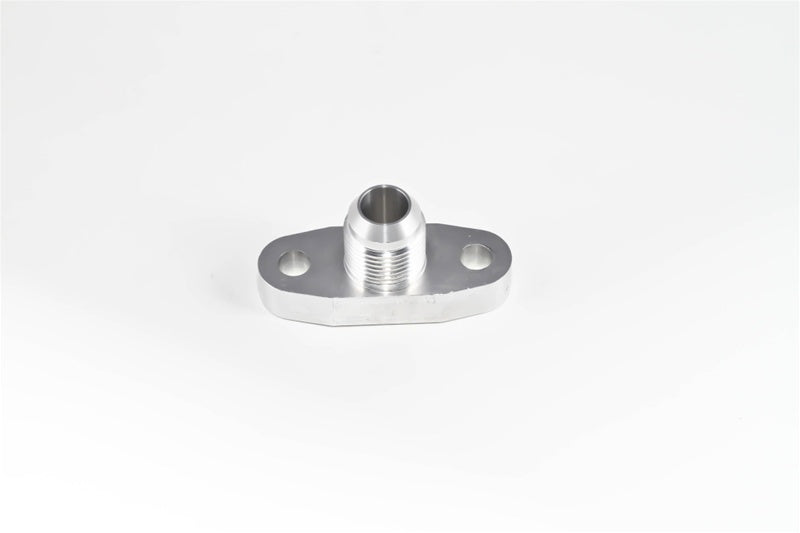 Torque Solution Billet Oil Drain Flange w/ Integrated -10 Flare: Universal T3/T4 & PTE Turbos TS-UNI-009 TS-UNI-009 Photo - Primary