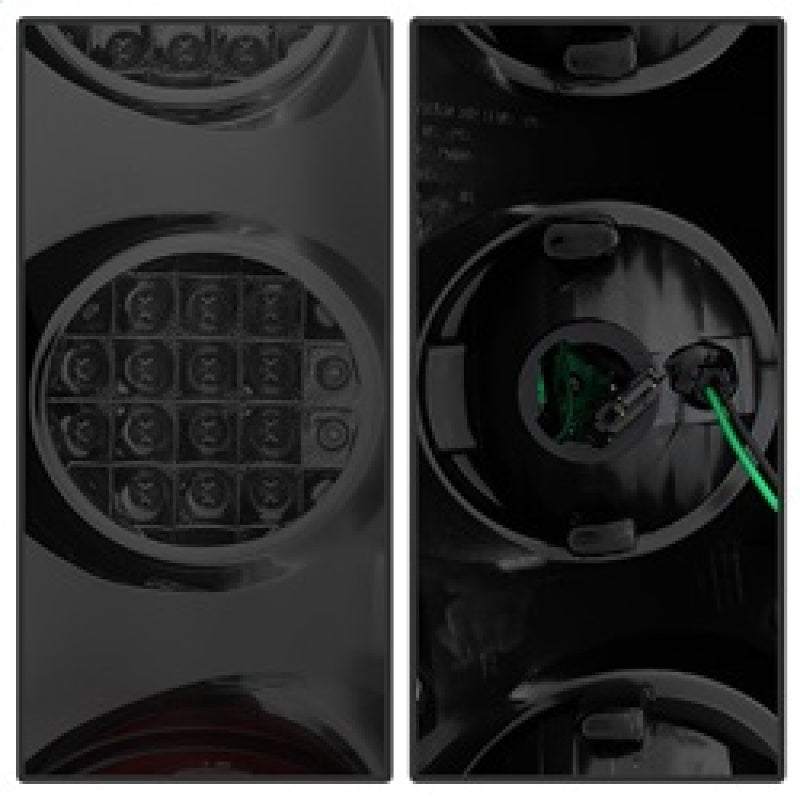 SPYDER Xtune Chevy Suburban/GMC Yukon/Yukon Denali 07-14 LED Tail Lights Smoked ALT-JH-CSUB07-LED-SM 9031762 9031762 Photo - Unmounted
