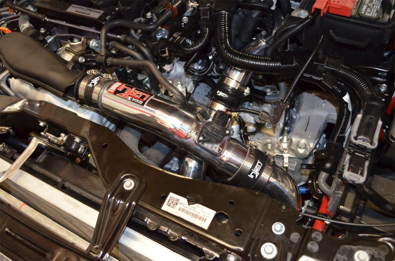 Injen 2017 Honda Civic Si 1.5L Polished Cold Air Intake SP1581P Photo - Mounted
