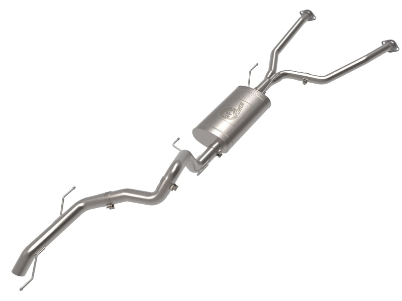 aFe 23-24 Toyota Sequoia V6 3.4L Vulcan Series 2-1/2in to 3in 304 SS Cat-Back Exhaust System 49-36069 49-36069 Photo - Primary