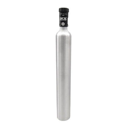 Nitrous Express 10oz Mini-Bottle w/Motorcycle Valve (2 Dia x 15.09 Tall) 11022 11022 Photo - Primary