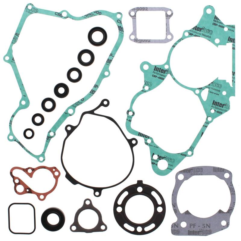Vertex Pistons Vertex Gaskets 03-04 Honda CR85R Complete Gasket Kit w/ Oil Seals 811211 811211 Photo - Primary