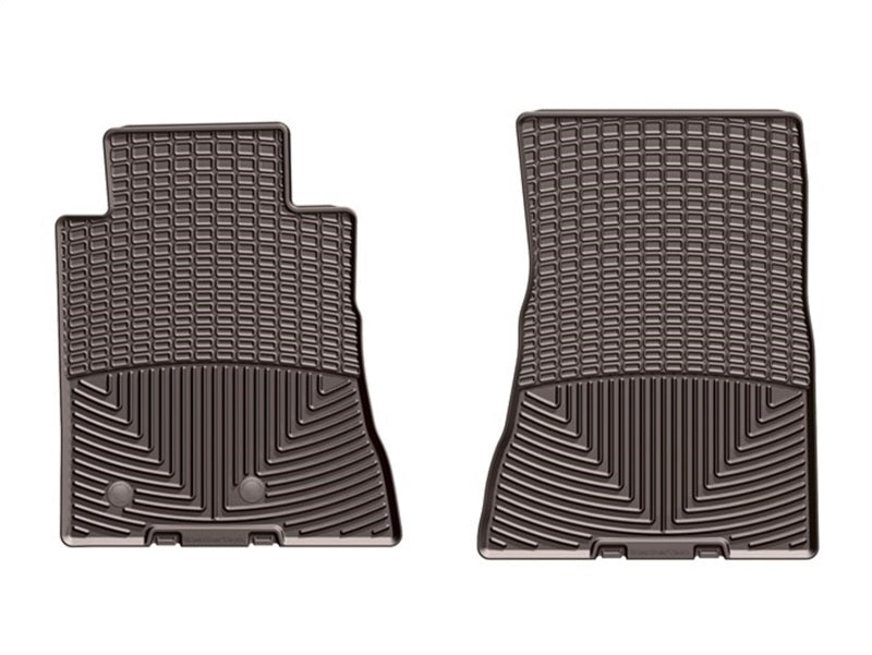 WeatherTech 2015+ Ford Mustang Shelby GT350/GT350R Front Rubber Mats - Cocoa W379CO W379CO Photo - Primary
