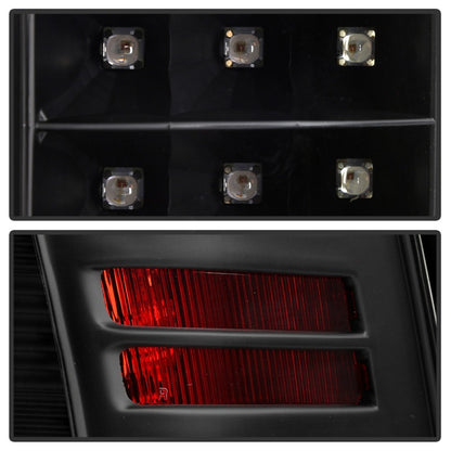 Spyder Dodge Ram 1500 09-18/2500/3500 10-18 LED Tail Lights - Incandescent Model Only - Black 5085900 5085900 Photo - Unmounted