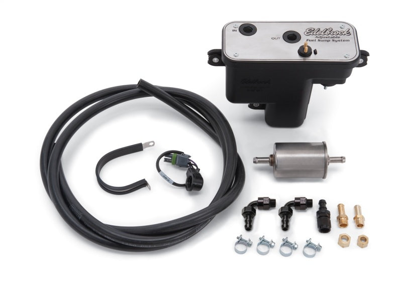 Edelbrock Fuel System Universal Fuel Sump Module Adjustable 36031 Photo - Primary