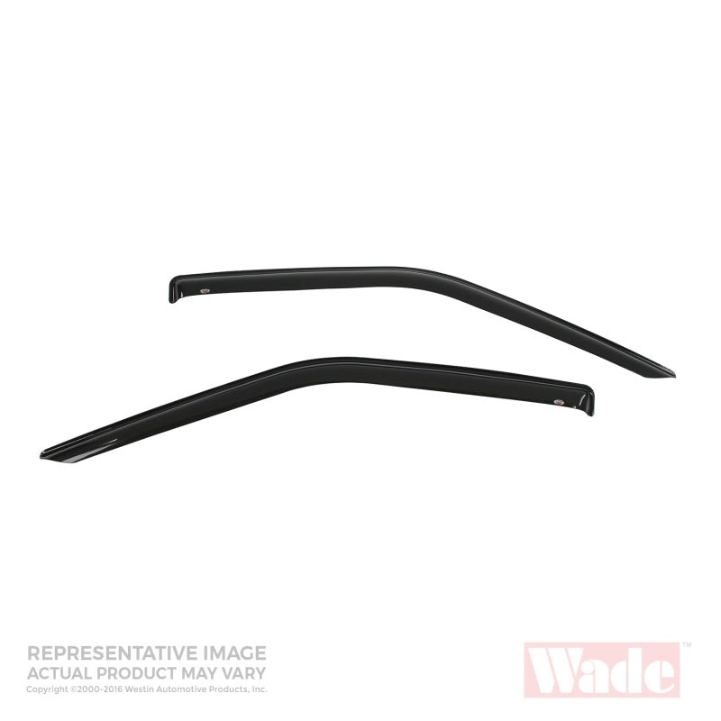 Westin 2005-2010 Chevrolet Cobalt 2dr Wade Slim Wind Deflector 2pc - Smoke 72-39476 72-39476 Photo - Primary