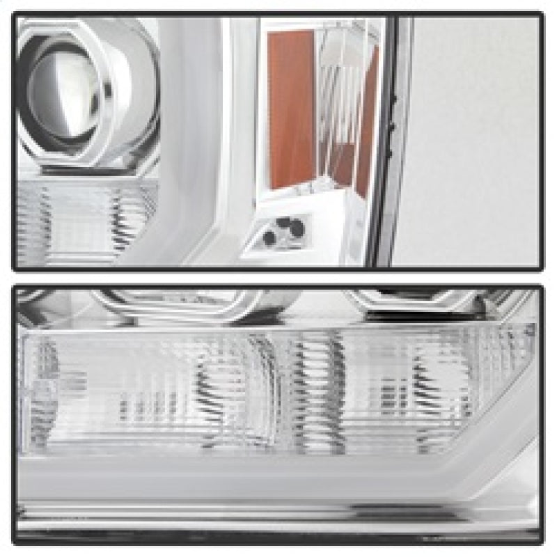 Spyder GMC Sierra 1500/2500/3500 07-13 V2 Projector Headlights - Chrome PRO-YD-GS07V2-LBDRL-C 5083647 5083647 Photo - Unmounted