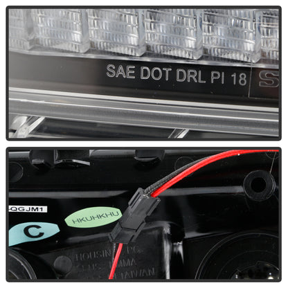 Spyder Jeep Wrangler 2018-2019 (Halogen Model Only) LED Front Bumper Lights - Seq. Signal - Black 5086785 5086785 User 4