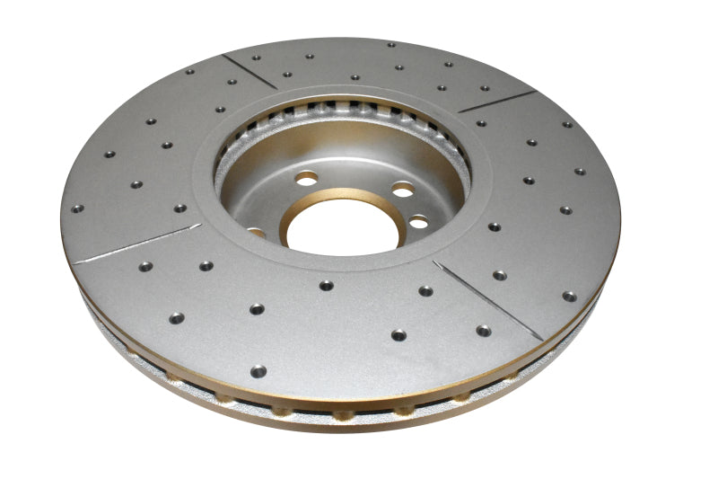 DBA 07-10 BMW X5 xDrive30i Front Drilled & Slotted Street Series Rotor 2874X 2874X Photo - out of package