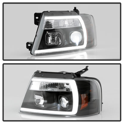Spyder Ford F-150 04-08 High-Power LED Headlights - Black PRO-YD-FF15004PL-BK 5088161 5088161 User 5