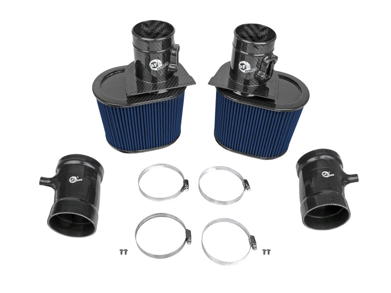 aFe 15-21 Lamborghini Huracan V10-5.2L Track Series Intake System w/ Pro 5R Filter 57-10012R 57-10012R Photo - Unmounted