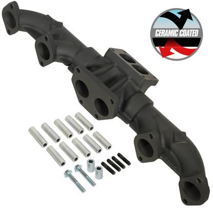 BD Diesel Pre-2002 ISX / Cummins Signature 600 ISX T6 Ceramic Coated Exhaust Manifold 1048006 1048006 User 1
