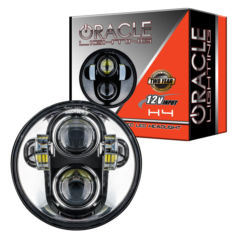 ORACLE Lighting Oracle 5.75in 40W Replacement LED Headlight - Chrome 6913-504 6913-504 Photo - Primary