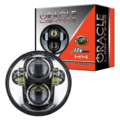 ORACLE Lighting Oracle 5.75in 40W Replacement LED Headlight - Chrome 6913-504 6913-504 Photo - Primary
