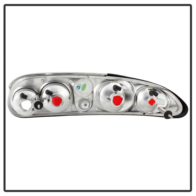 Spyder Chevy Camaro 93-02 Euro Style Tail Lights Chrome ALT-YD-CCAM98-C 5001207 5001207 Photo - Unmounted