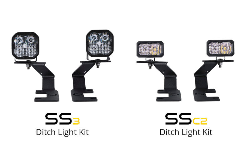 Diode Dynamics 15-21 Colorado/Canyon SS3 LED Ditch Light Kit - Yellow Pro Combo DD6649 DD6649 User 5