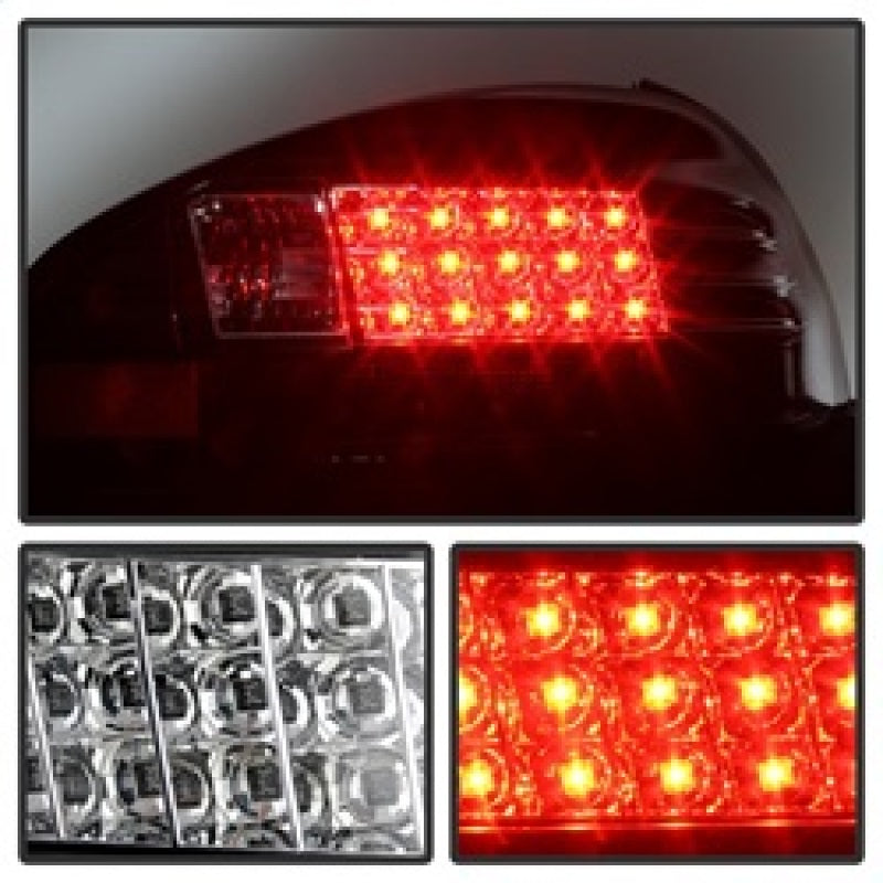 Spyder Pontiac Grand Prix 97-03 LED Tail Lights Black ALT-YD-PGP97-LED-BK 5007148 5007148 Photo - Unmounted